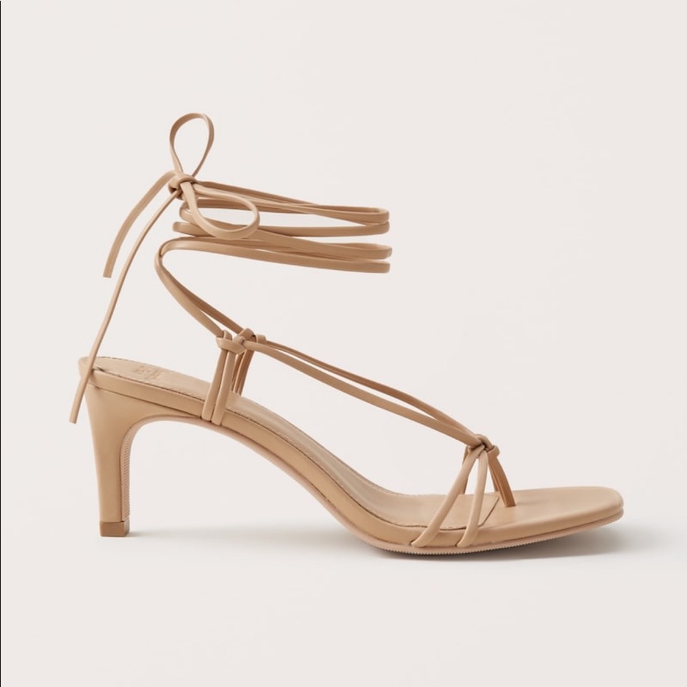 Strappy heel sandal